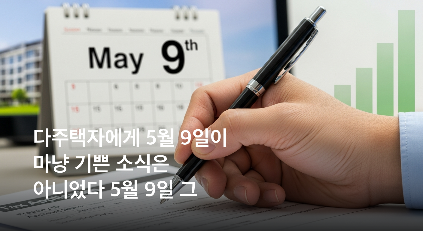 다주택자 양도소득세 중과유예, 5월 9일 신청분까지 허용 방안 검토 지시