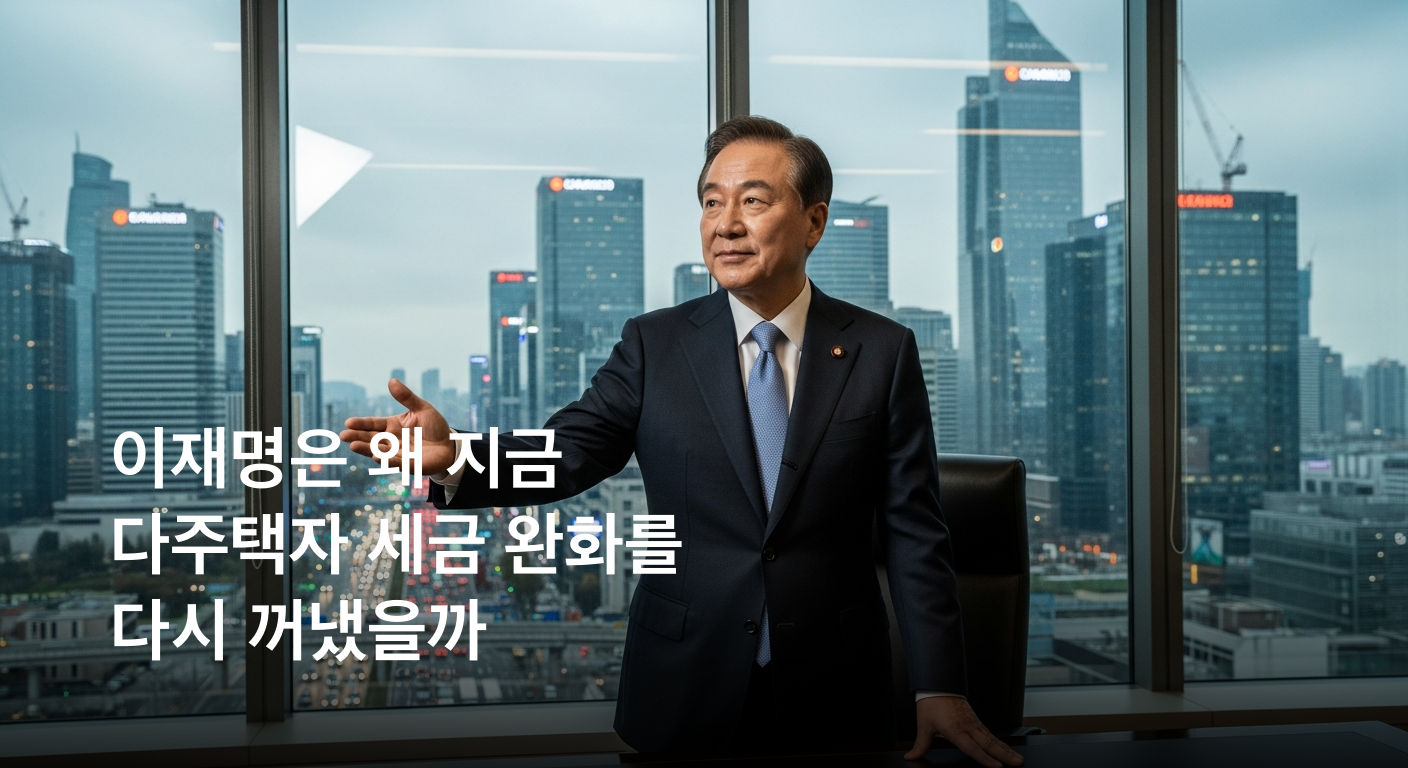 이재명 대통령 경제 활성화 주력 다주택 양도세 중과유예 기한 연장 검토 지시