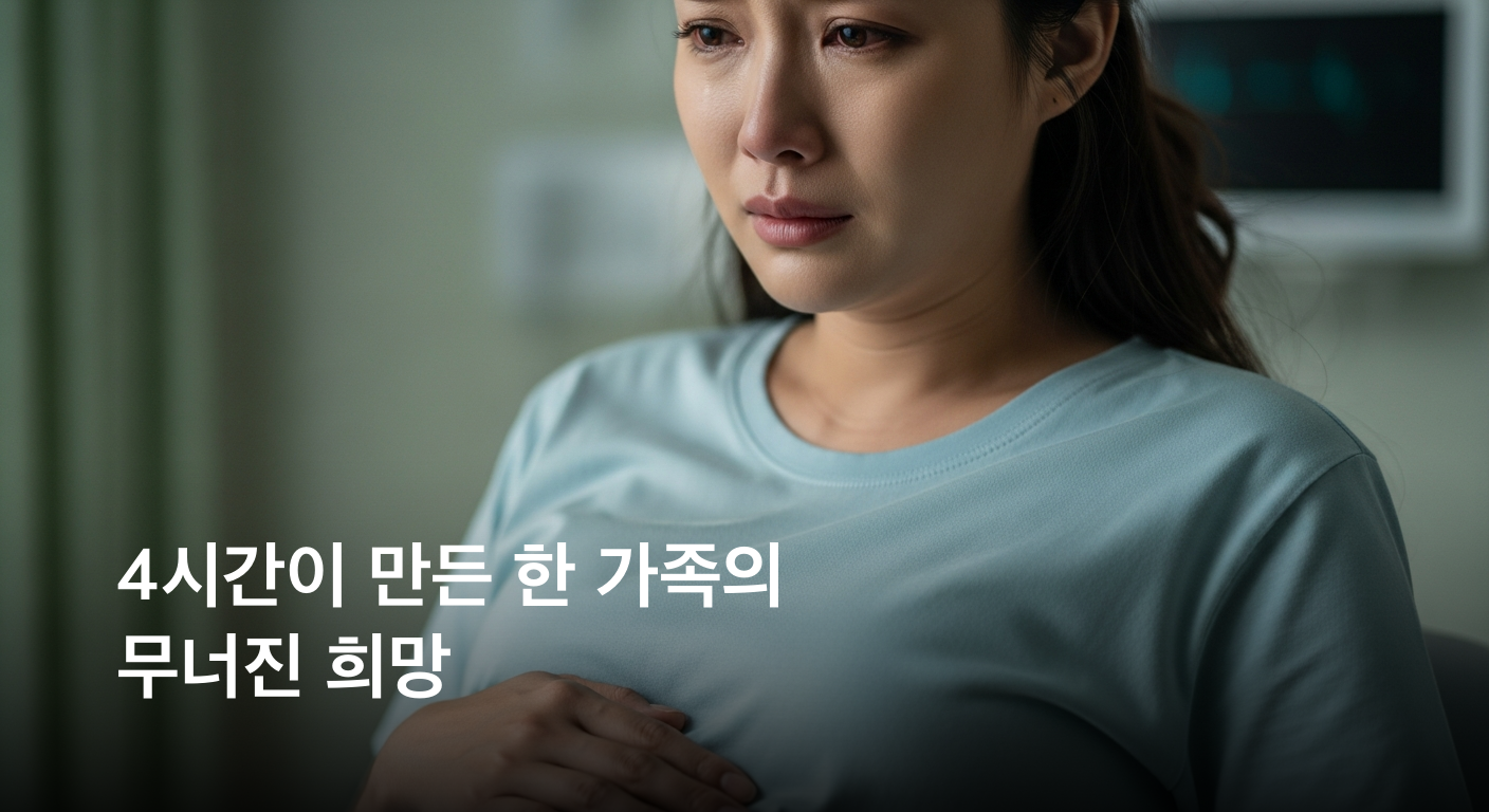 임산부 4시간 헤매다 쌍둥이 1명 사망 1명 뇌손상