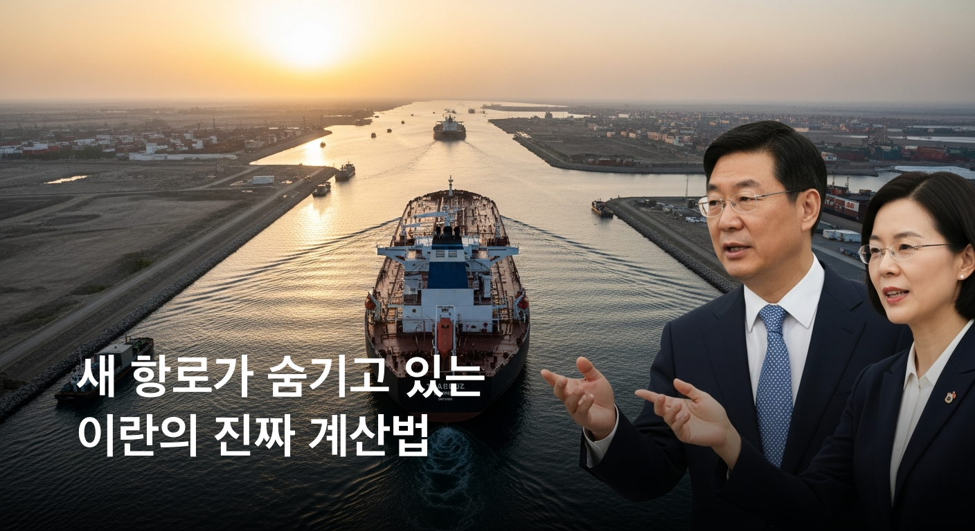 이란, 호르무즈 해협 새 항로 공개…안전 확보냐 전략적 도발이냐