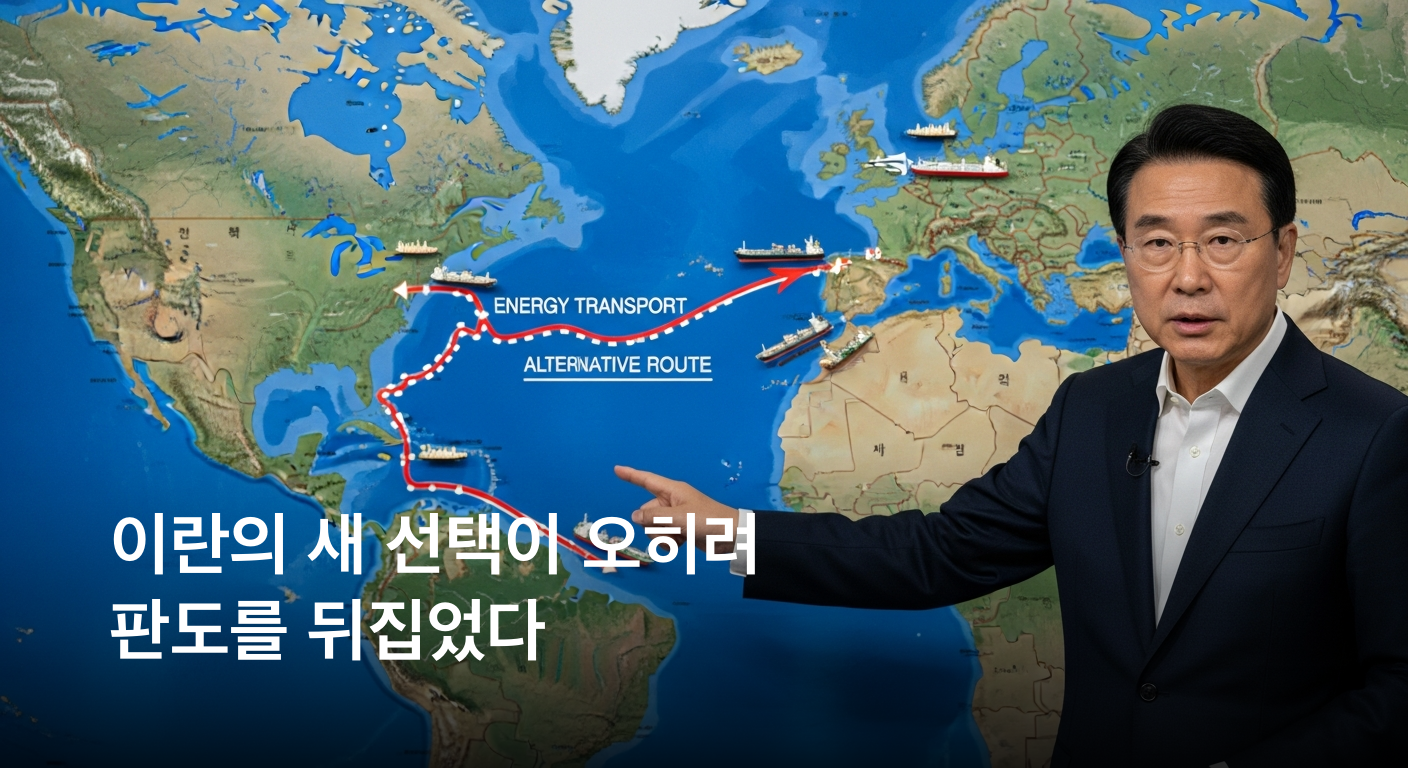 이란, 세계 핵심 에너지 수송로에 '대체 항로' 전격 발표...해상 안전과 국제 관계의 새로운 시험대