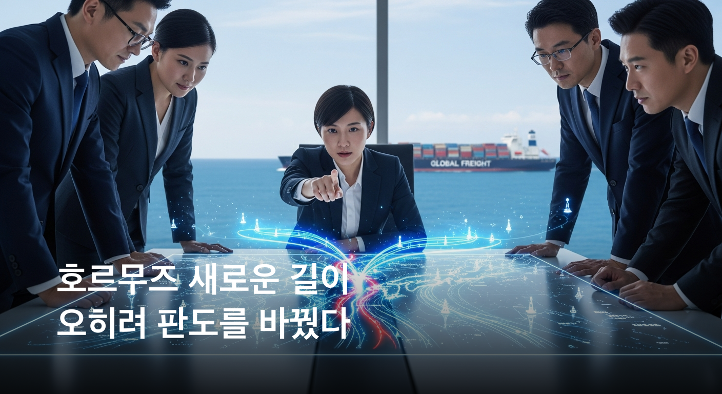 이란, 호르무즈 해협 대체 항로 제시로 해상 안전 강조