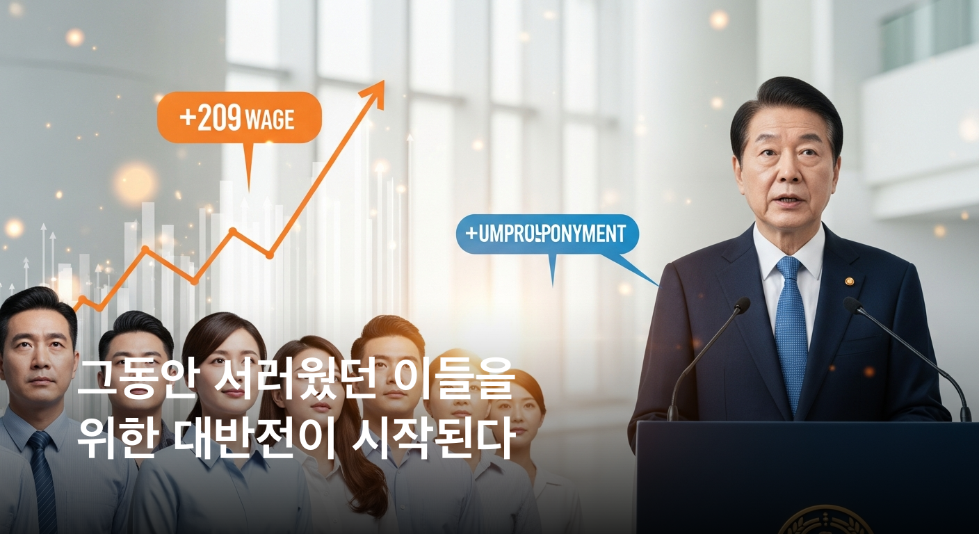 대통령, 파격적 노동정책 제안: 비정규직 보수 상향 및 실업급여 제도 개편