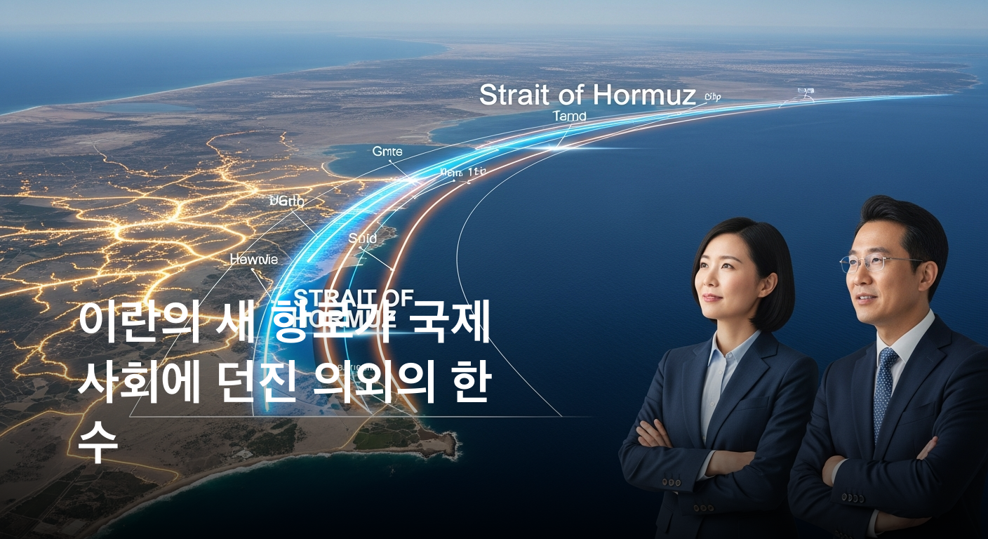 이란, 호르무즈 해협 새 항로 제시하며 국제 사회에 중대한 메시지 전달