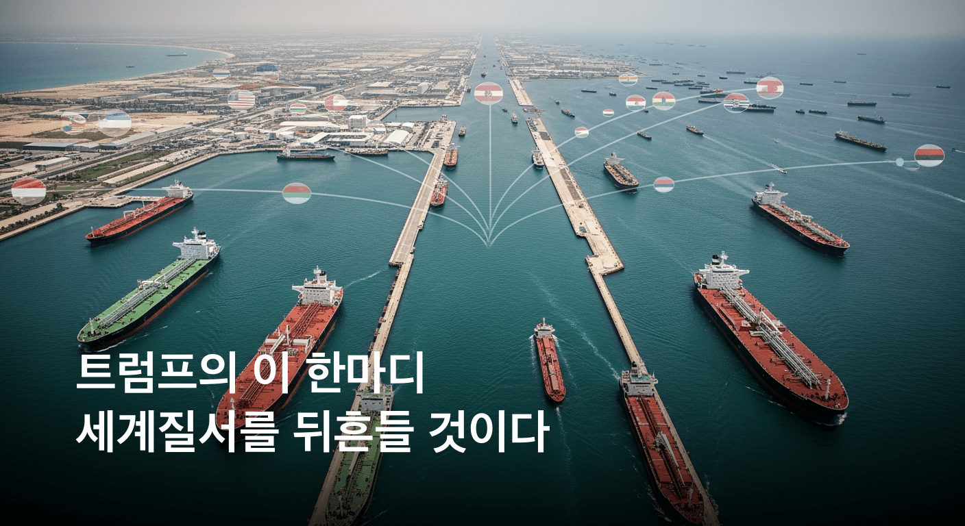 트럼프, 호르무즈 해협 안보 책임론 제기하며 동맹국 역할 촉구