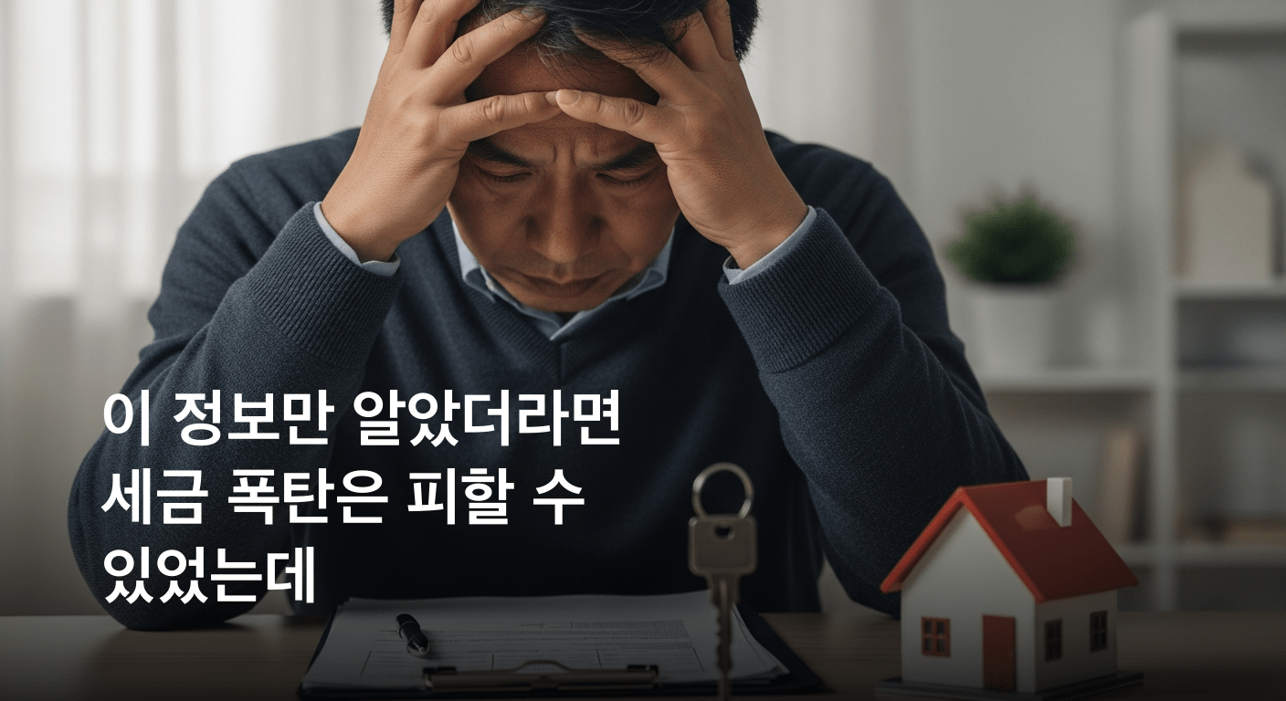 이사 앞둔 50대, 일시적 2주택 세금 폭탄 공포 현실화되나