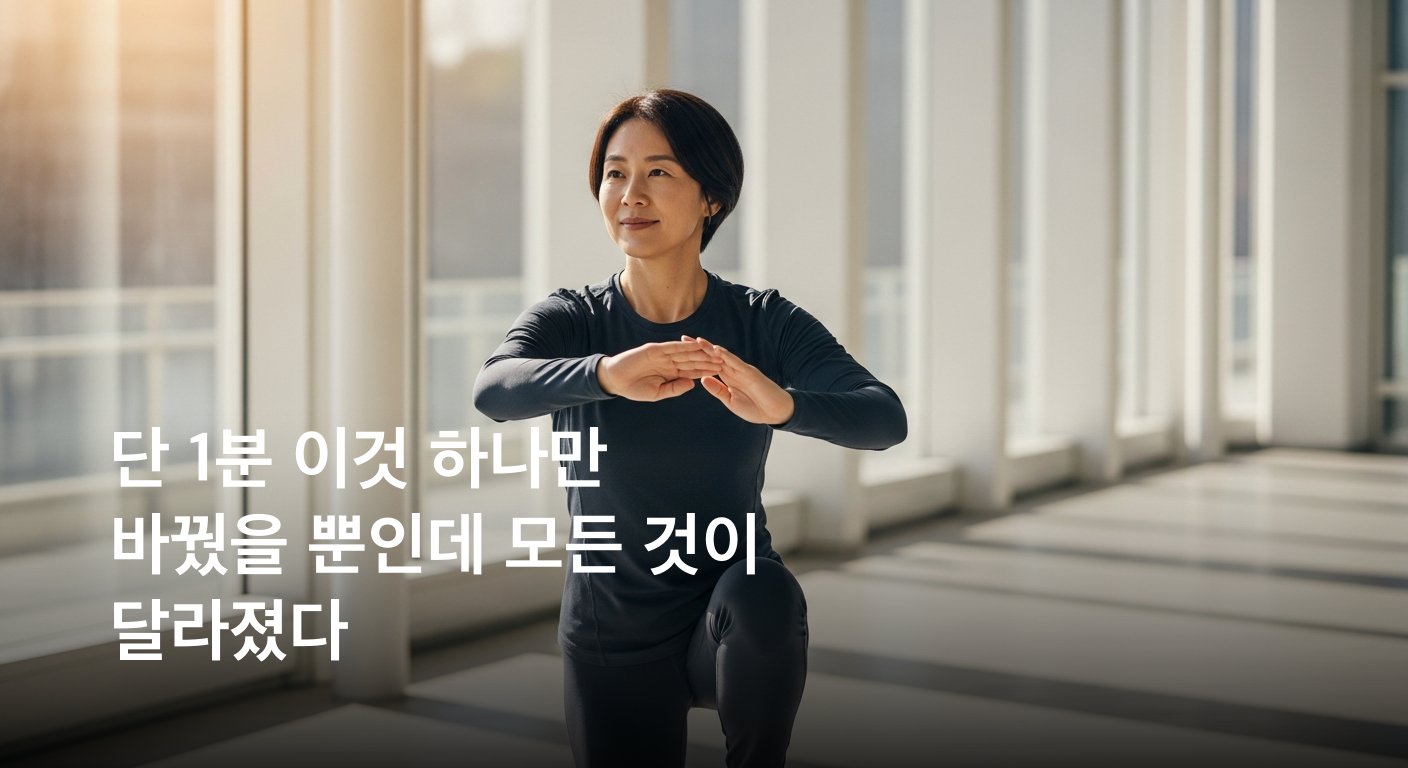 단 1~2분 짧은 움직임이 건강을 갈랐다: 치매와 당뇨 위험을 낮춘 새로운 발견