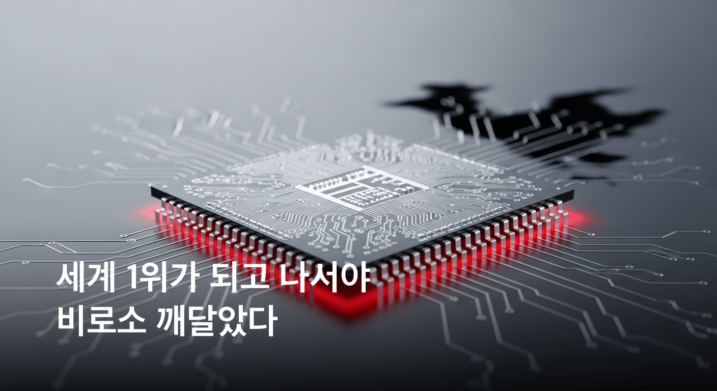 세계 1위 삼성전자, 영광 뒤 숨겨진 '강대국의 섬뜩한 야욕' 경고