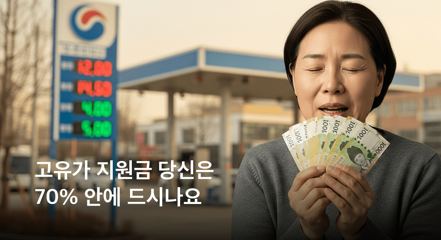 '고유가 위기 극복' 정부, 국민 70% 대상 최대 60만 원 지원금 27일부터 지급했다