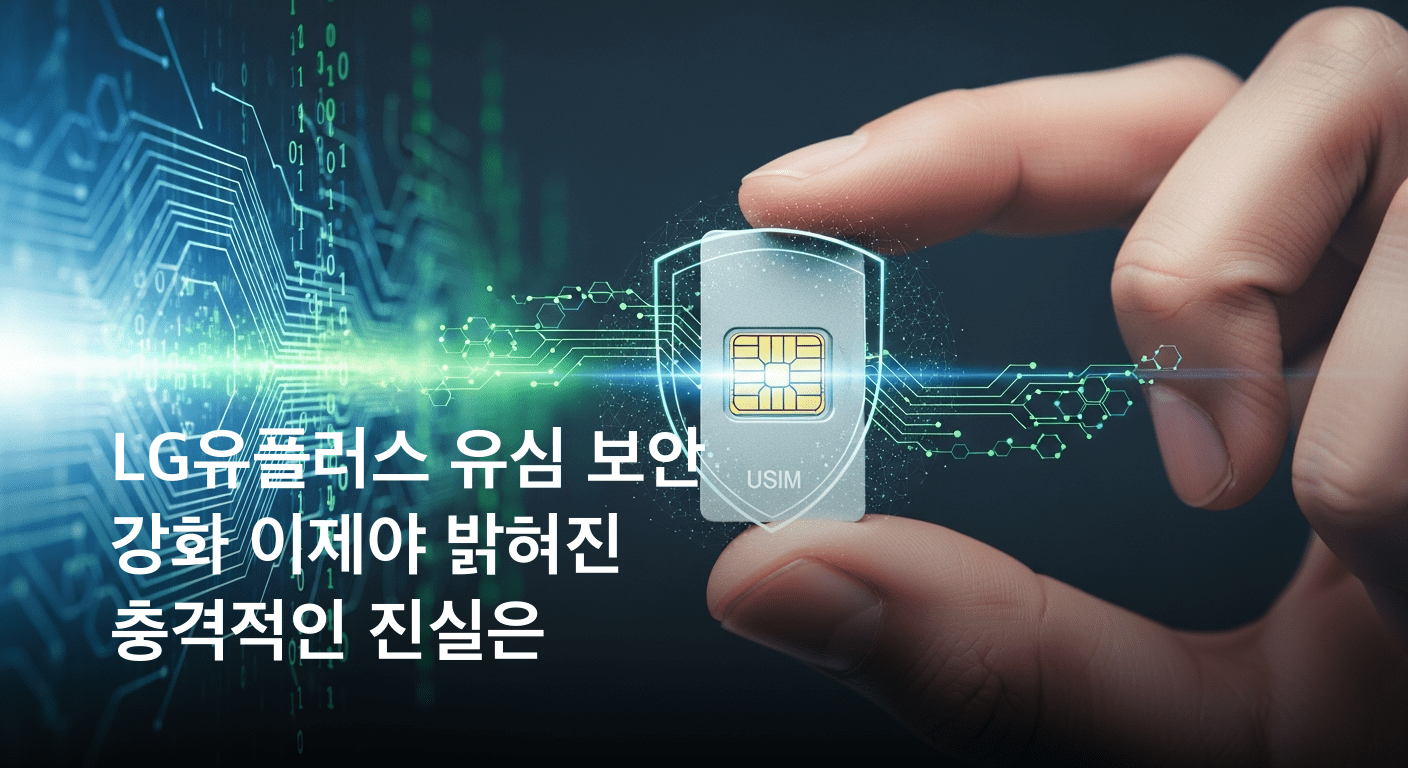 LG유플러스, 전 고객 대상 유심 보안 대대적 강화 착수