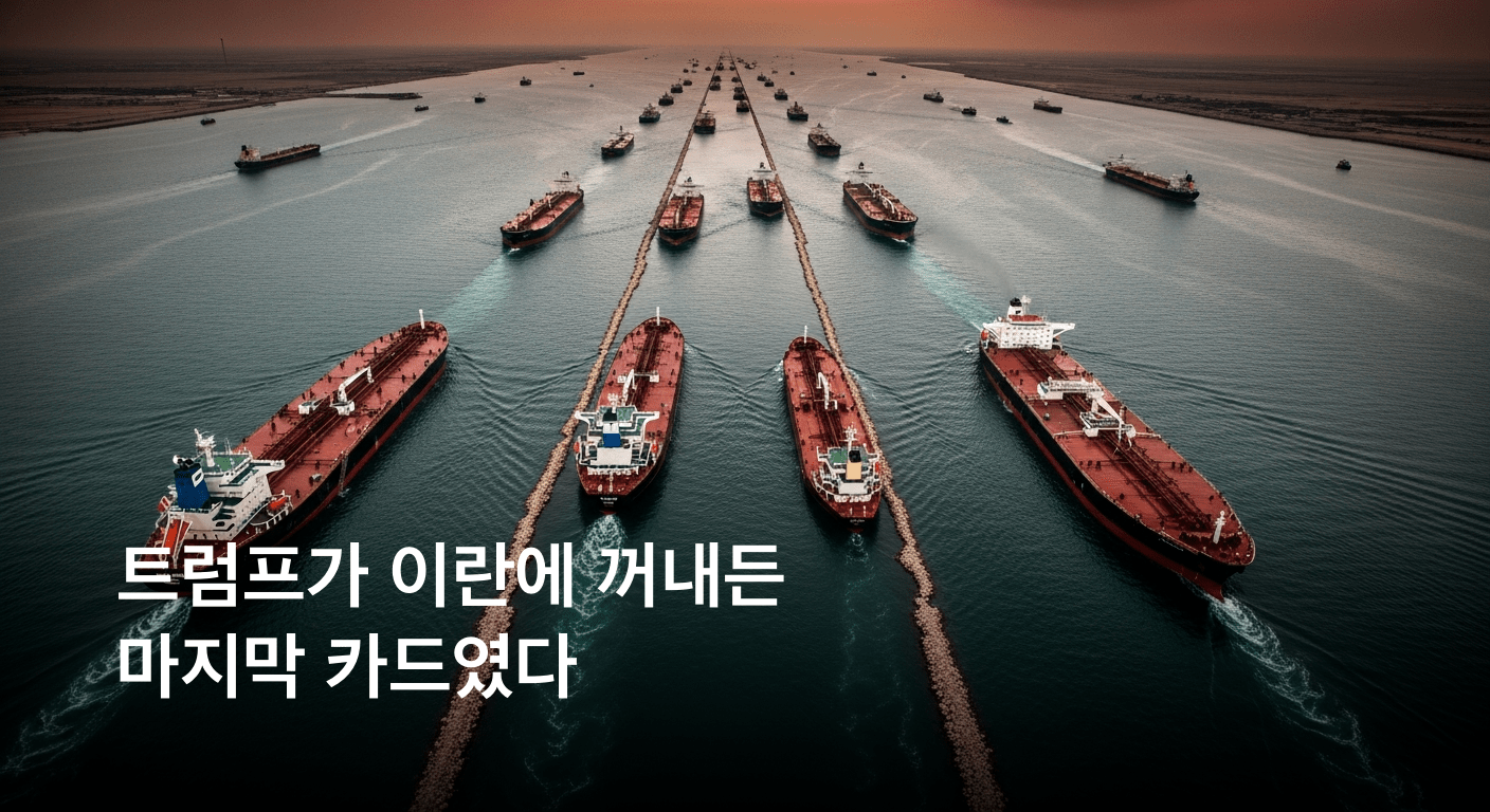 트럼프 대통령, 호르무즈 해협 전면 봉쇄 명령…이란 향한 초강경 압박