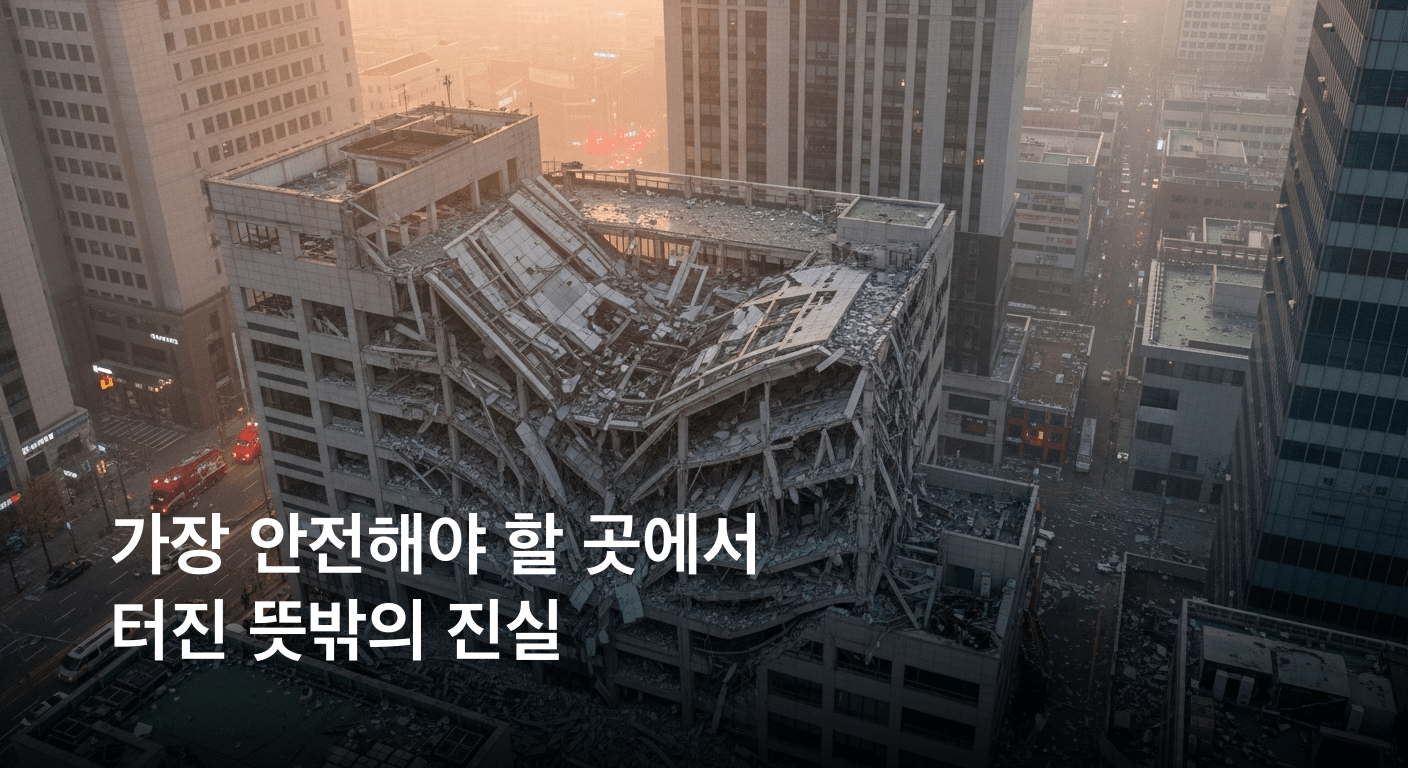 청주 상가, 새벽을 가른 의문의 폭발...8명 부상, 도심 한복판 뒤흔들다