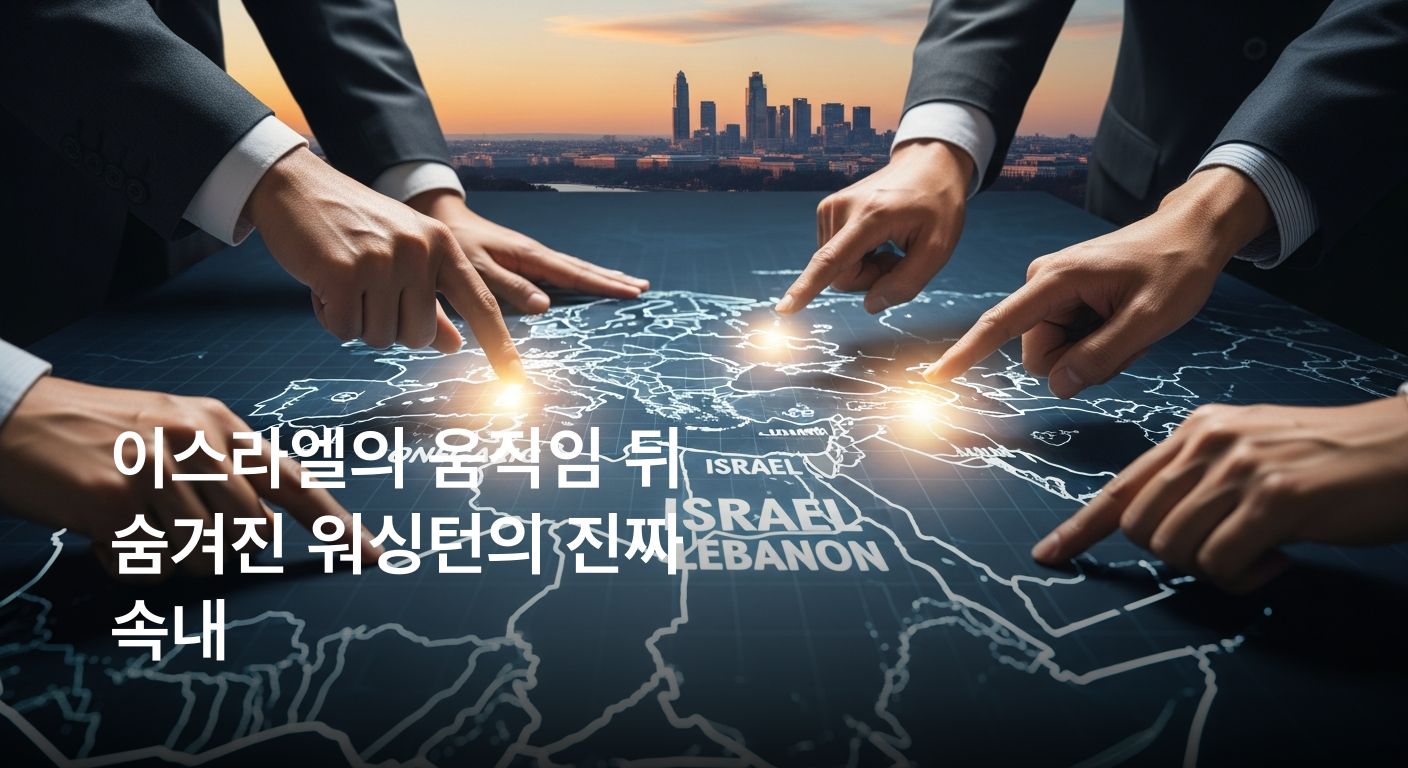 이스라엘, 레바논 남부 핵심 거점 점령 초읽기... 워싱턴서 강대강 외교전 시작