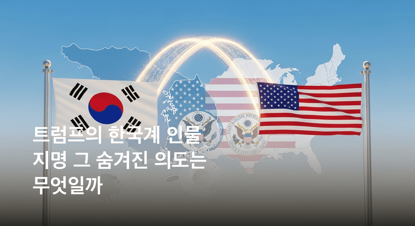 트럼프, 한국계 미셸 박 스틸을 2기 주한 미국대사로 지명하며 외교 공백 해소 기대