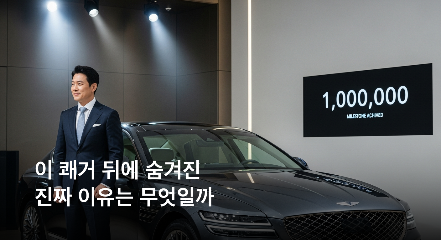 제네시스, 10년 만에 국내 판매 100만대 돌파 쾌거 달성