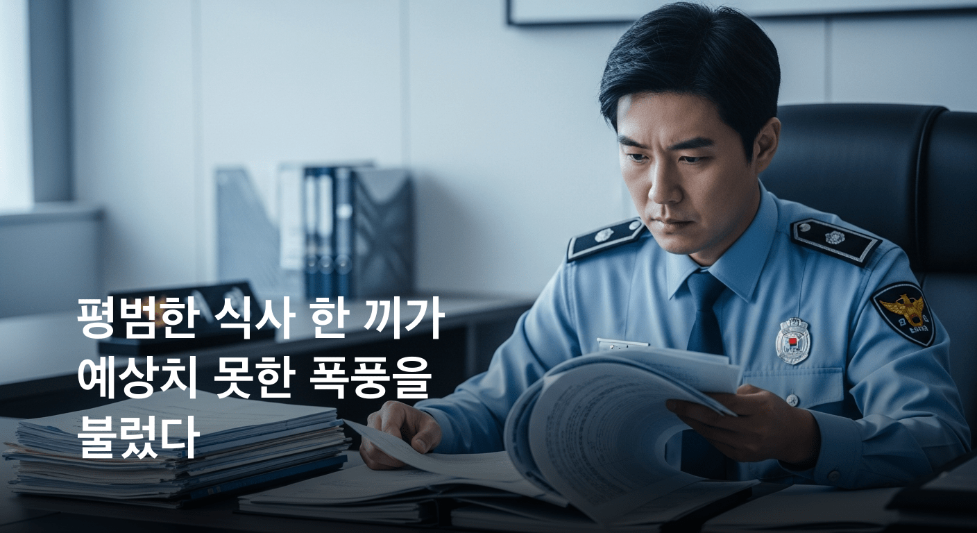 경찰, 유력 정치인 사무실 전격 압수수색… ‘식사비 대납’ 의혹 수사 착수