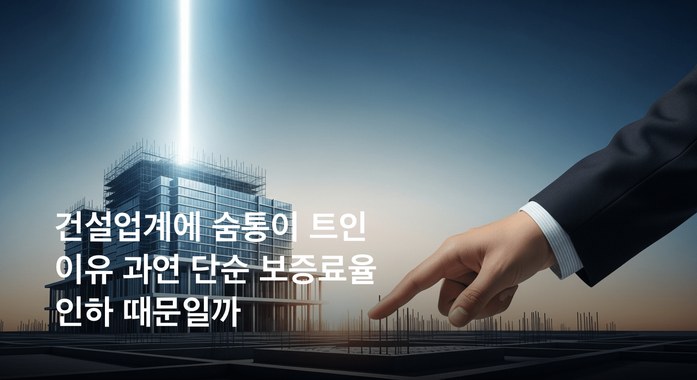 주택금융공사, 건설업계 숨통 트인다… 보증료율 파격 인하로 위기 극복 지원