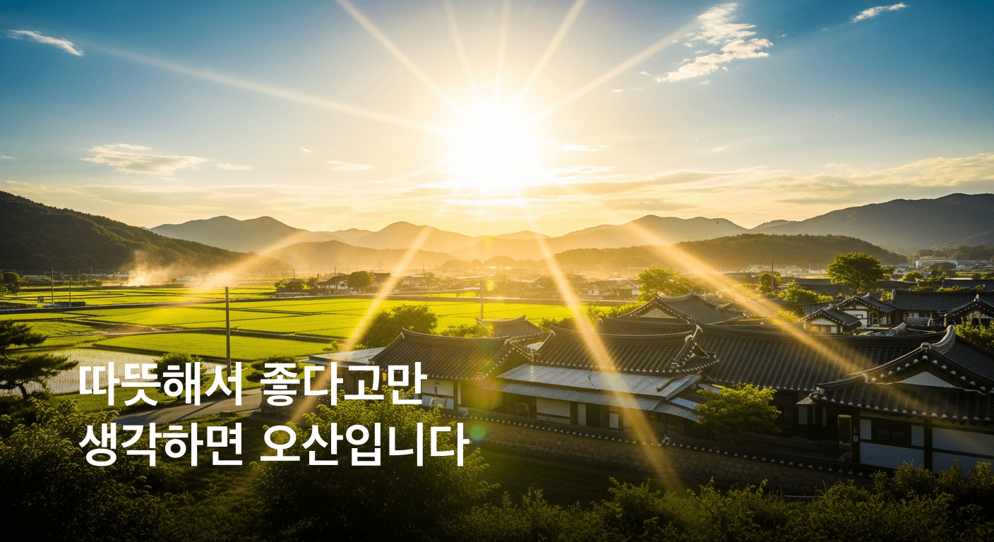 초여름 열기 한반도 뒤덮었다... 주말 최고 29도, 내륙 20도 '극심한 일교차' 비상