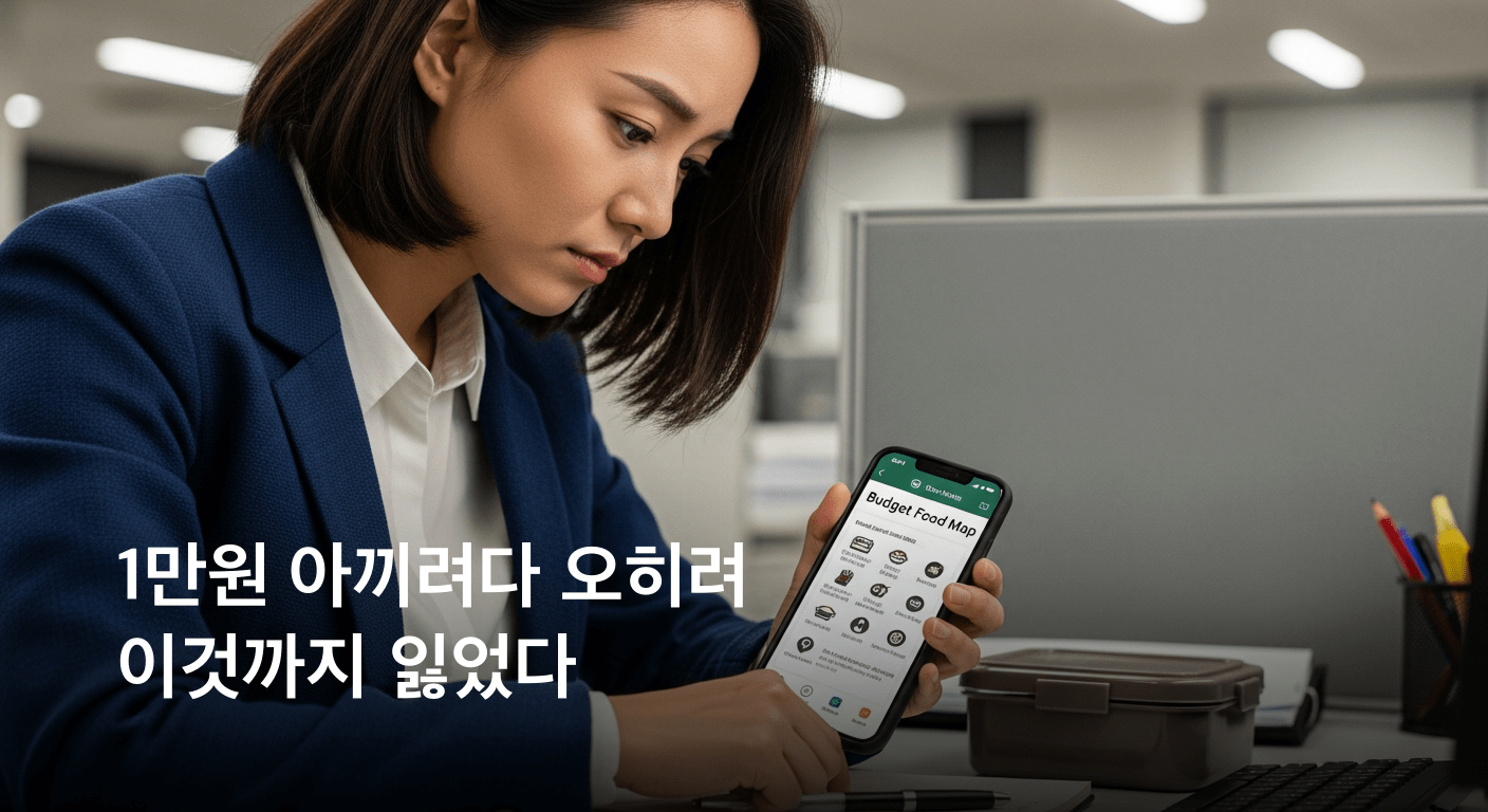 1만원 벽에 막힌 점심. 직장인들은 왜 '거지맵'을 켜는가
