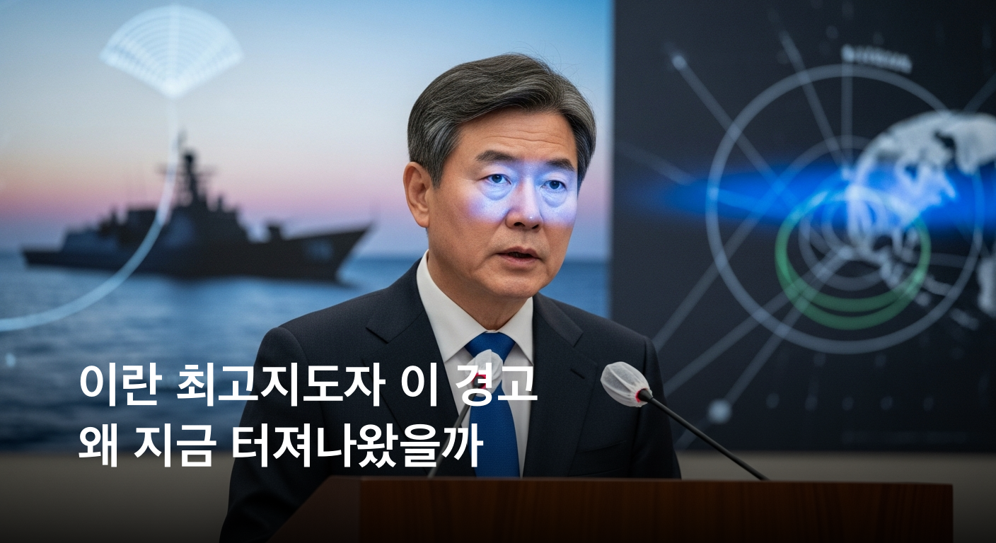 격랑의 중동, 이란 최고지도자 강력 경고: 