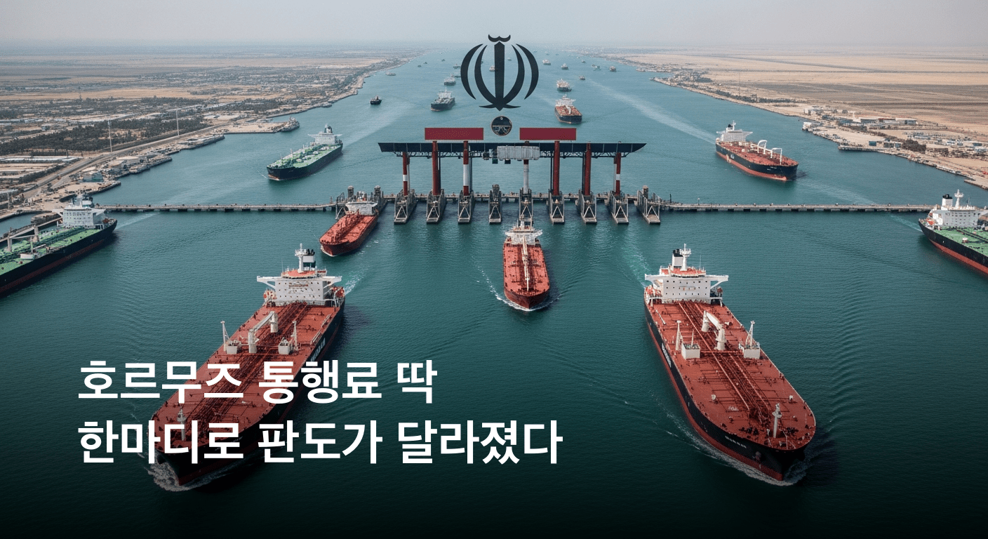 이란, 미국 새 제안 면밀 검토 돌입…호르무즈 해협 통행료 징수 강경 방침