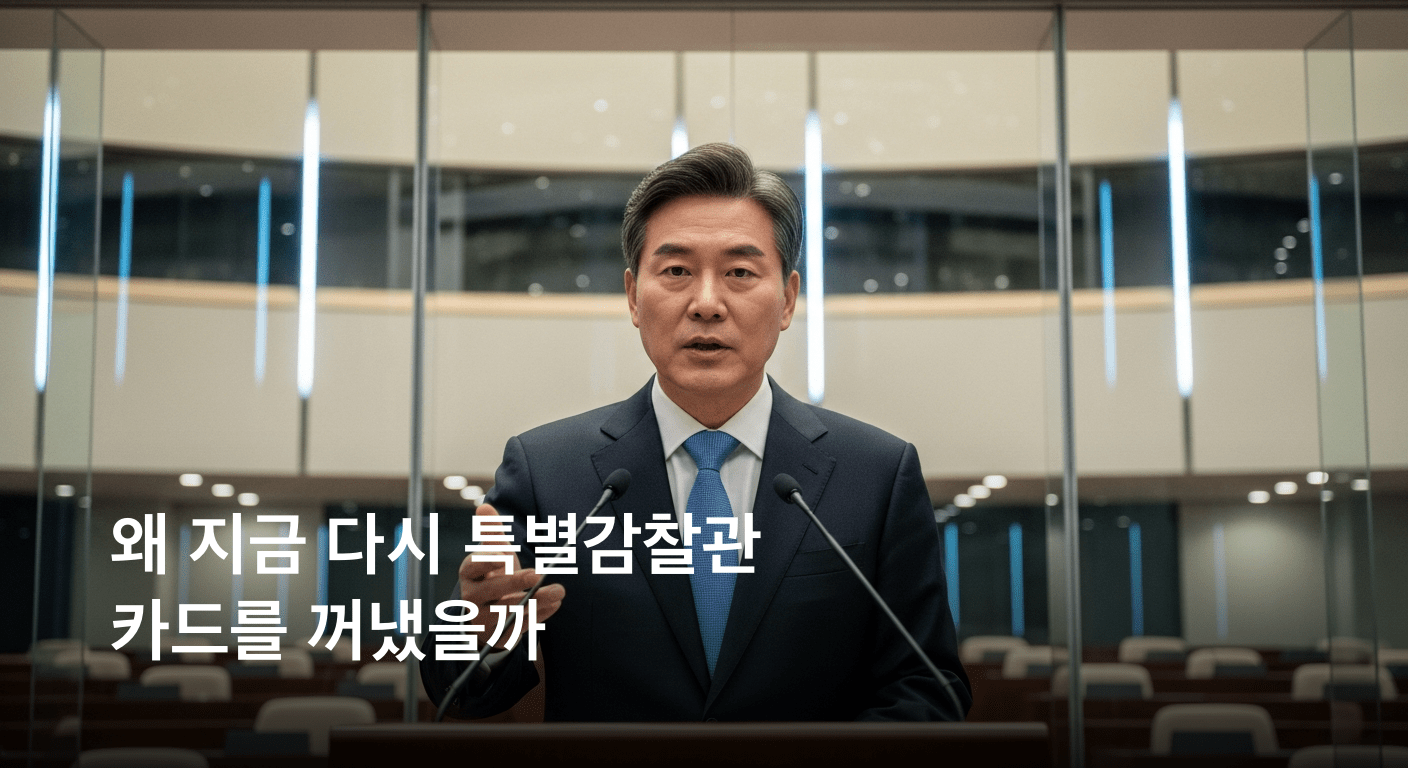 국정 투명성 최우선 과제: 이재명 대통령, 특별감찰관 임명 국회에 재차 촉구