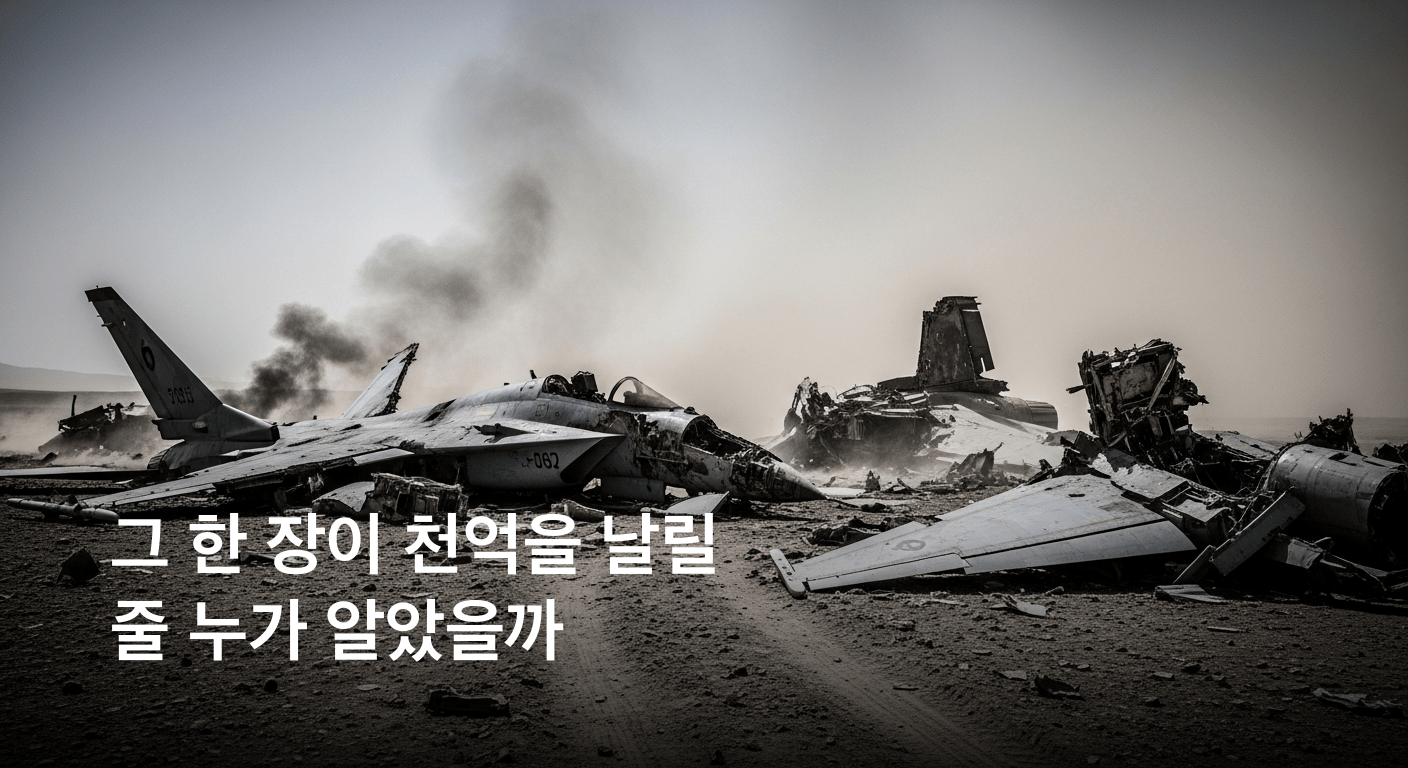 인증샷 욕심이 부른 참사. 천억 원대 전투기 충돌 사고의 전말.