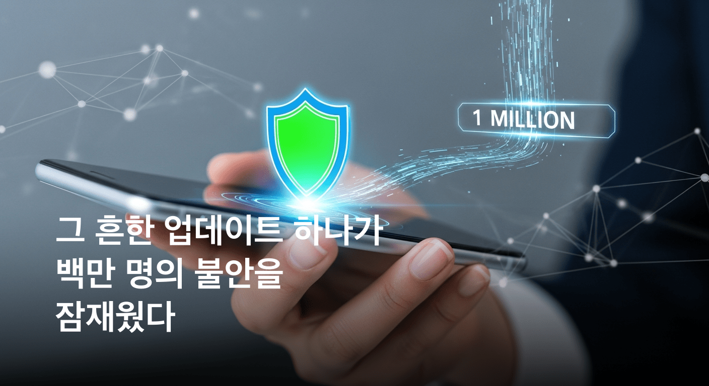 LG유플러스 고객 보안 강화 유심 업데이트 백만 건 돌파 쾌거