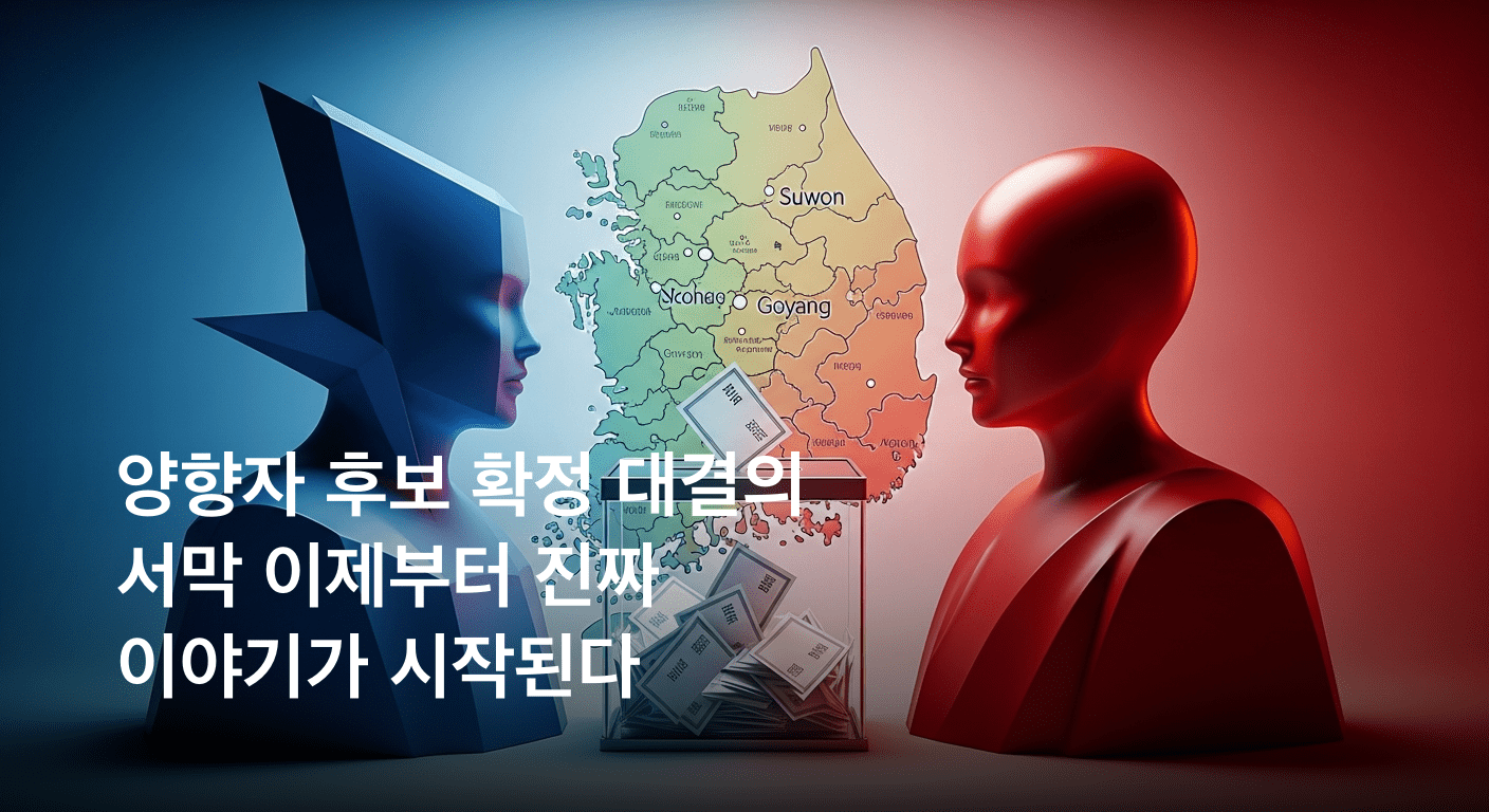경기지사 선거, 양향자 국민의힘 후보 확정: 추미애 후보와 대결 구도 형성