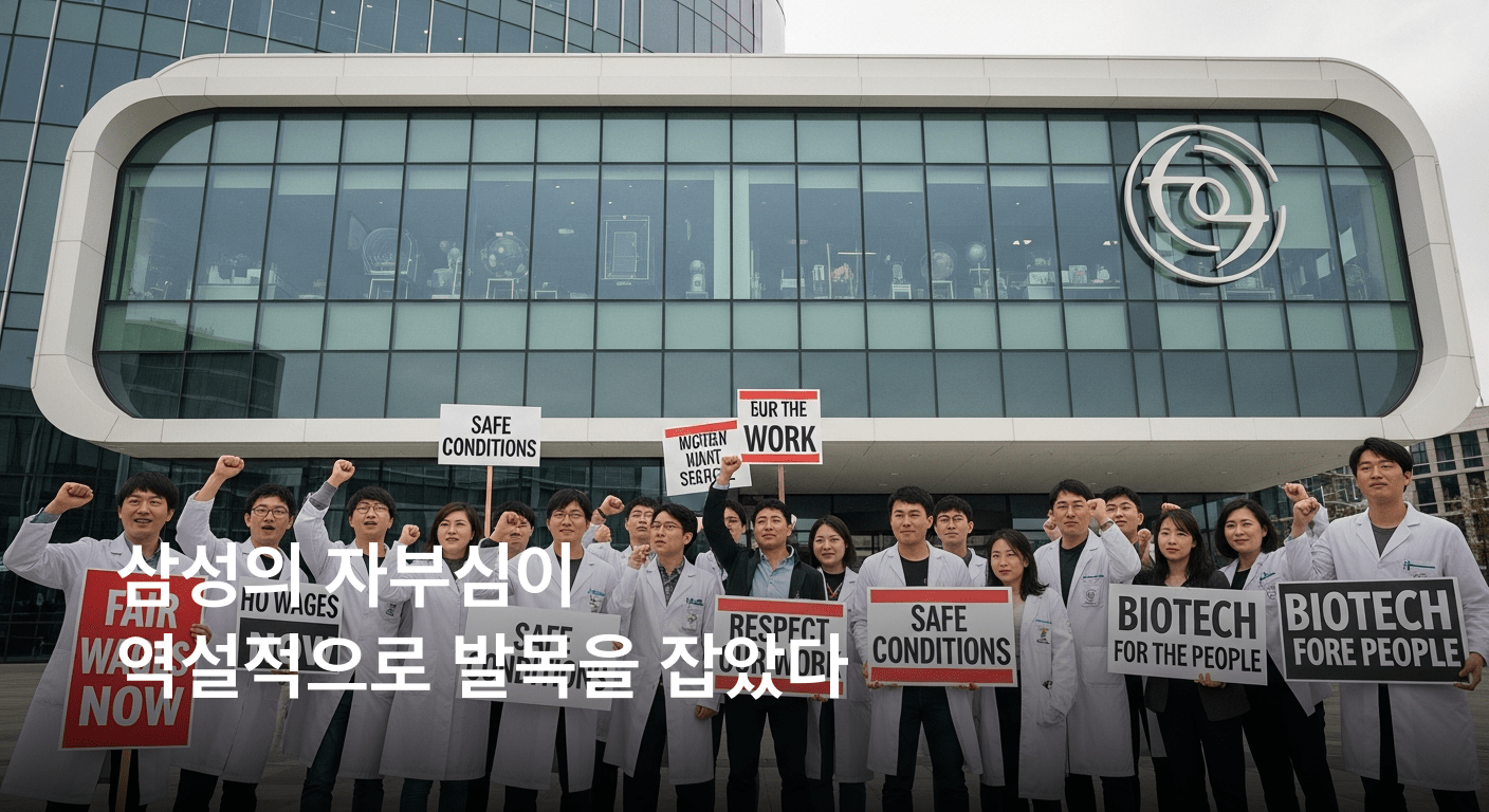 산업 현장의 거대한 파장, 삼성바이오로직스 창사 이래 첫 전면 파업 심화