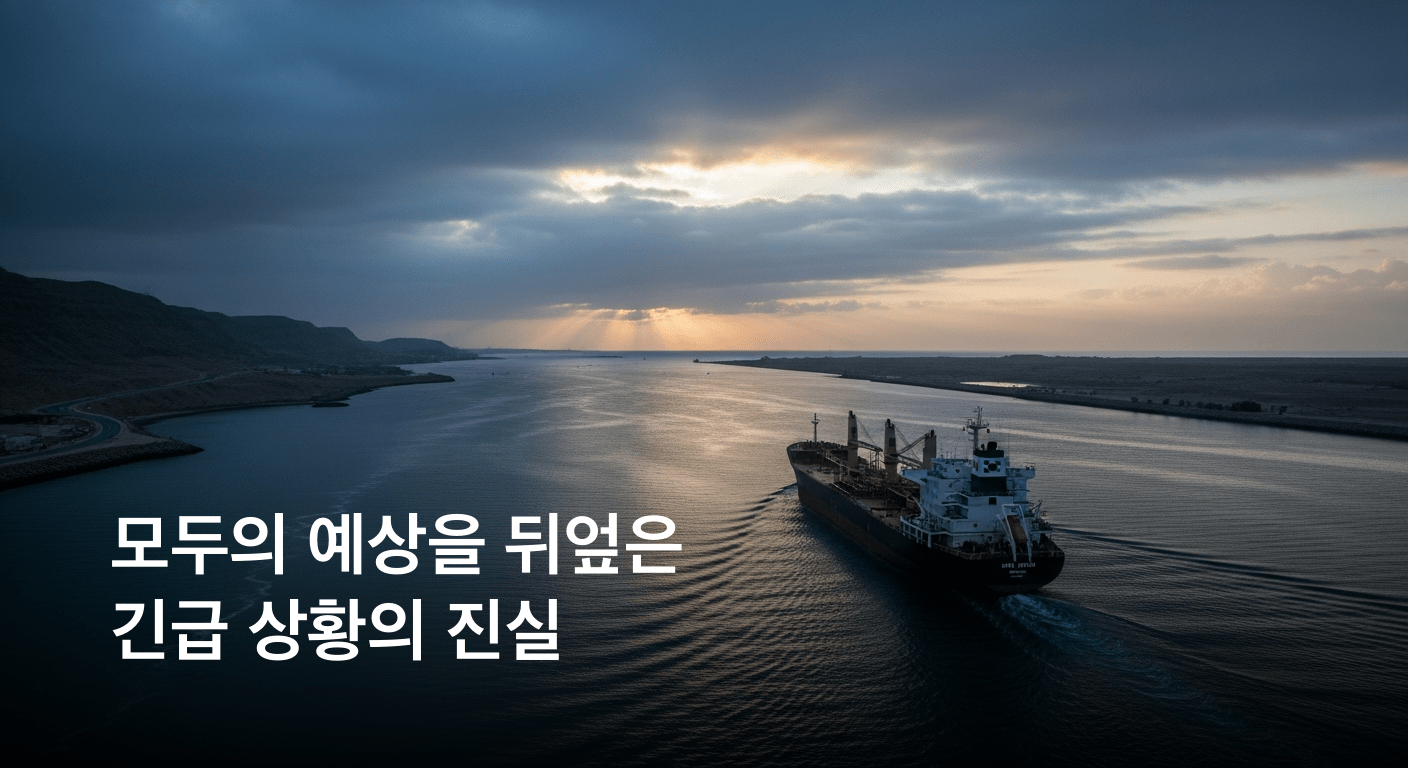 호르무즈 해협 긴급 상황 발생 대한민국 선박 피격 여부 정부 긴박하게 확인 중