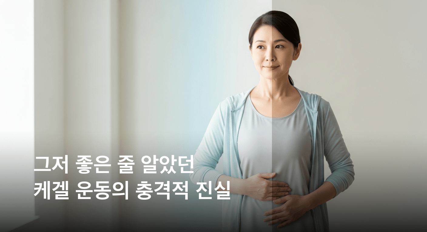 케겔 운동, 황금기 되찾으려다 오히려 독 될 수 있는 이유와 현명한 실천법