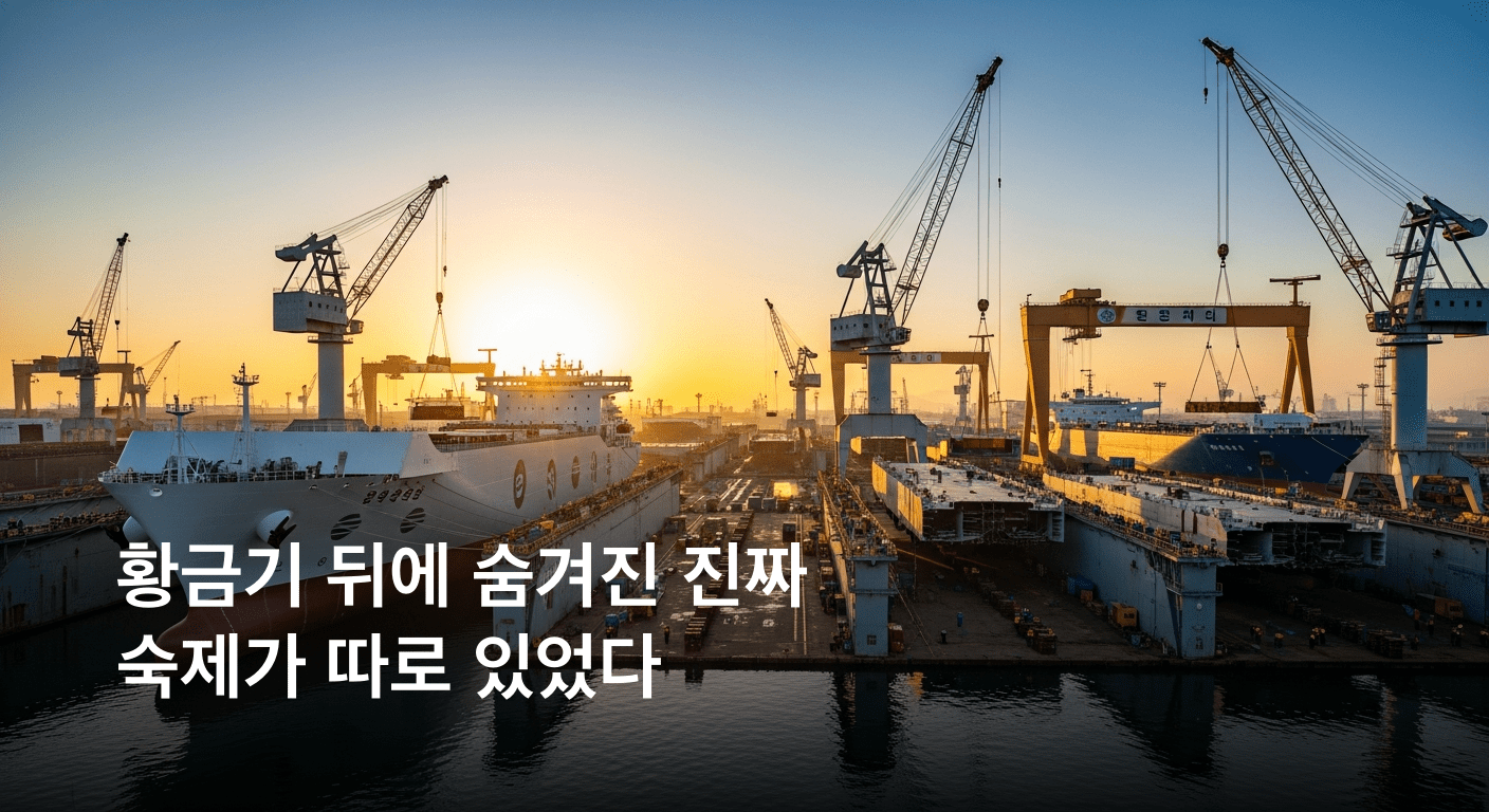 한국 조선, 친환경 선박 발주 반등 속 새로운 황금기 맞이하나