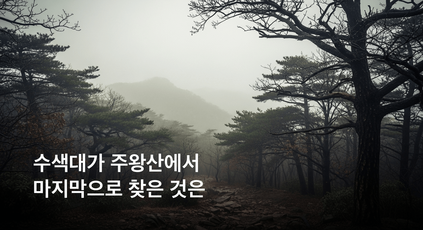 주왕산 뒤덮은 비극의 그림자: 실종 초등학생, 수색 사흘 만에 끝내 숨진 채 발견되다