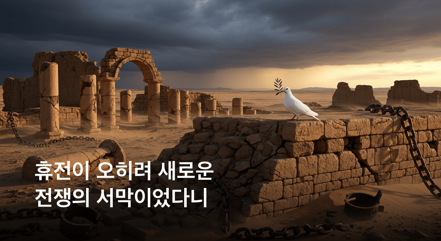 트럼프, '위태로운 이란 휴전' 경고하며 해방 프로젝트 재개 검토