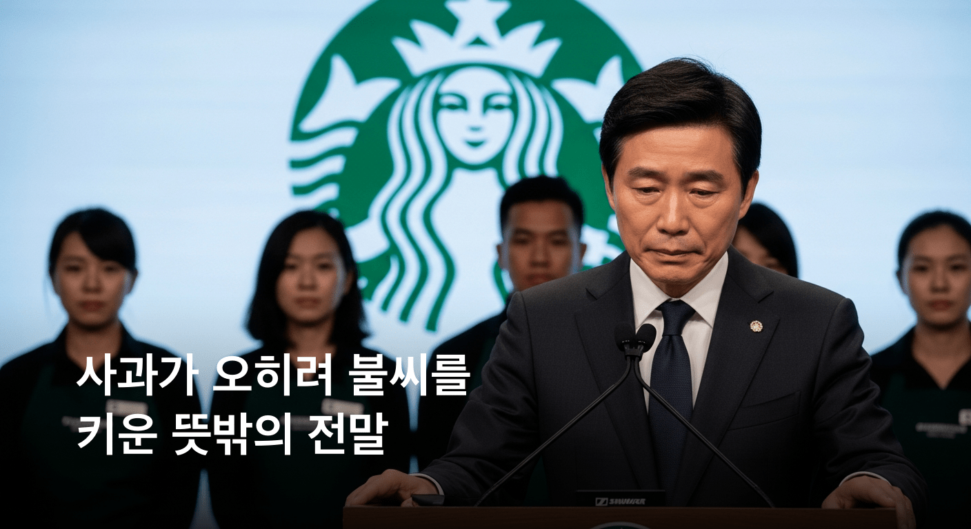 스타벅스, 5.18 문구 논란에 두 번째 사과... 현장 직원 보호 강조