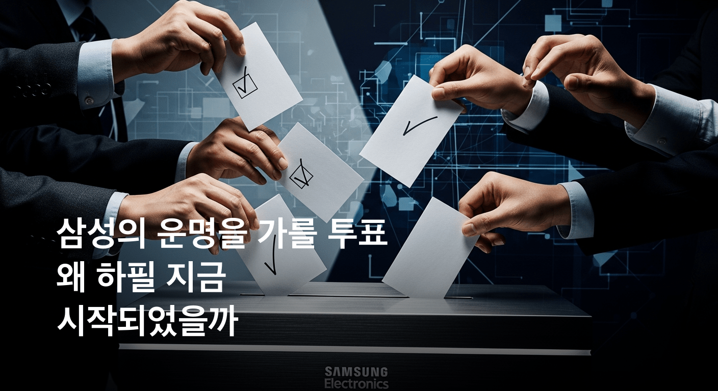 삼성전자, 초기업노조 운명의 투표 시작…내부 갈등과 주주 반발 격화