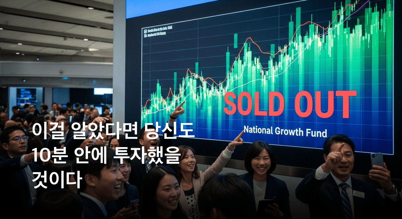 국민성장펀드 폭발적 인기 10분 만에 완판 투자 열기 뜨거웠다