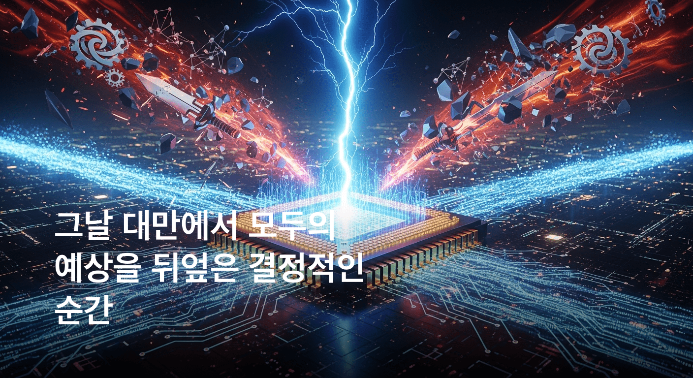 이재용 회장, 대만서 반도체 패권 전쟁의 판을 뒤집다