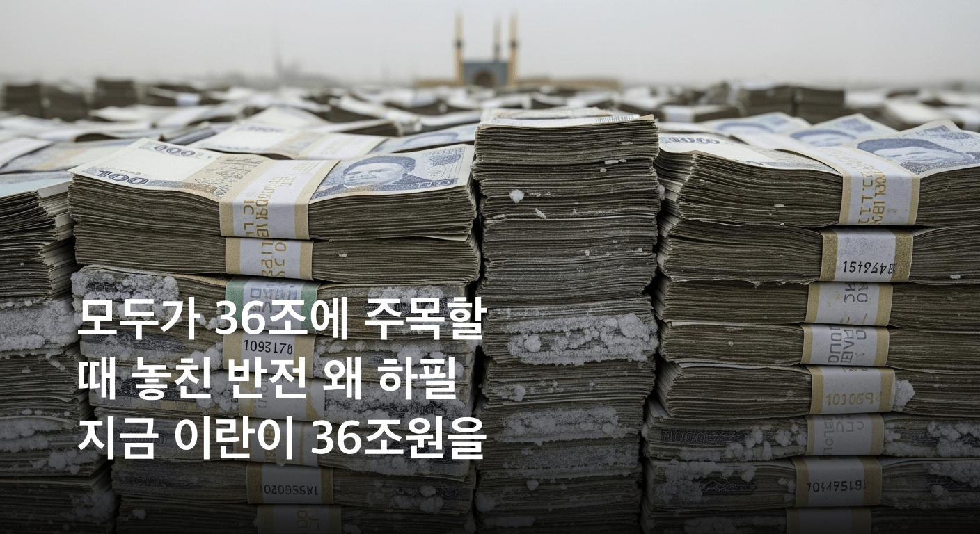 이란, 36조 원 규모 동결 자산 즉각 해제 강력히 요구했다