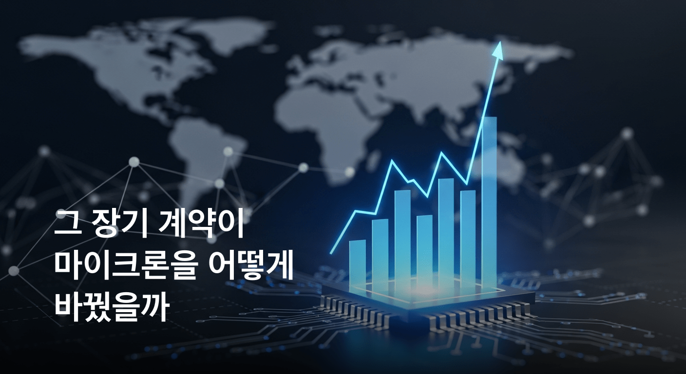 글로벌 투자은행, 마이크론 목표가 대폭 상향... 장기 계약으로 시장 재평가 이끌어