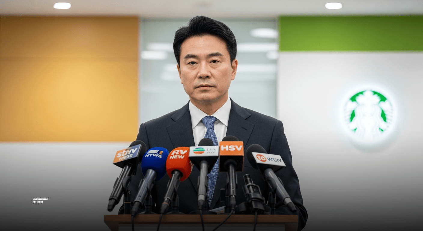 정용진 회장, 스타벅스 논란 정면 돌파 선언... 대국민 사과 및 진상조사 결과 발표 예고