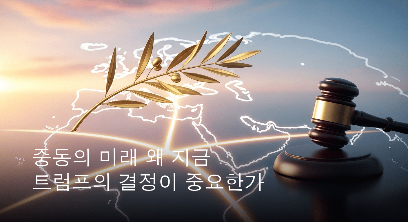 중동 평화의 기로, 트럼프 전 대통령 이란과의 종전 협상 최종 승인 임박