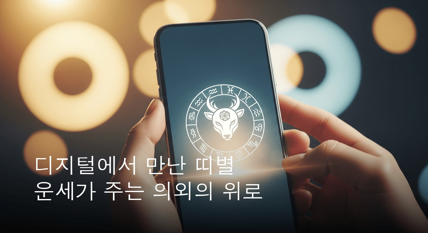 디지털 시대, 띠별 운세가 전하는 위로와 희망