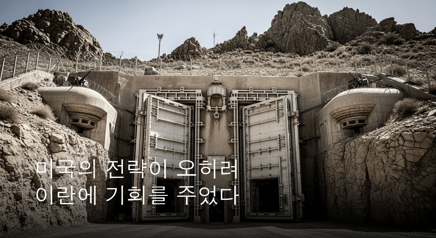 이란 지하 미사일 기지 대규모 복구 완료…미 공습 전략의 한계 드러냈다
