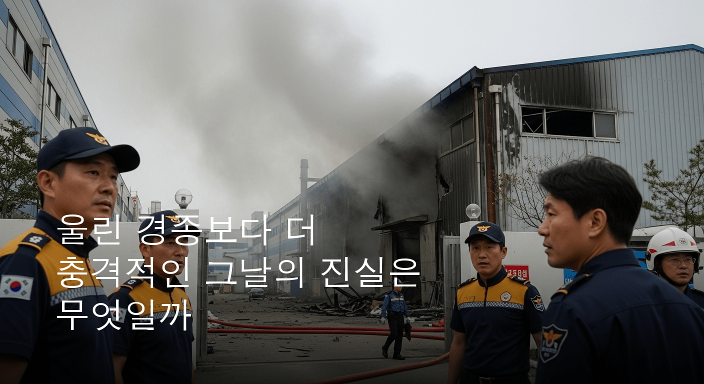 또다시 울린 비극의 경종 대전 사업장 폭발 참사로 인명피해 속출