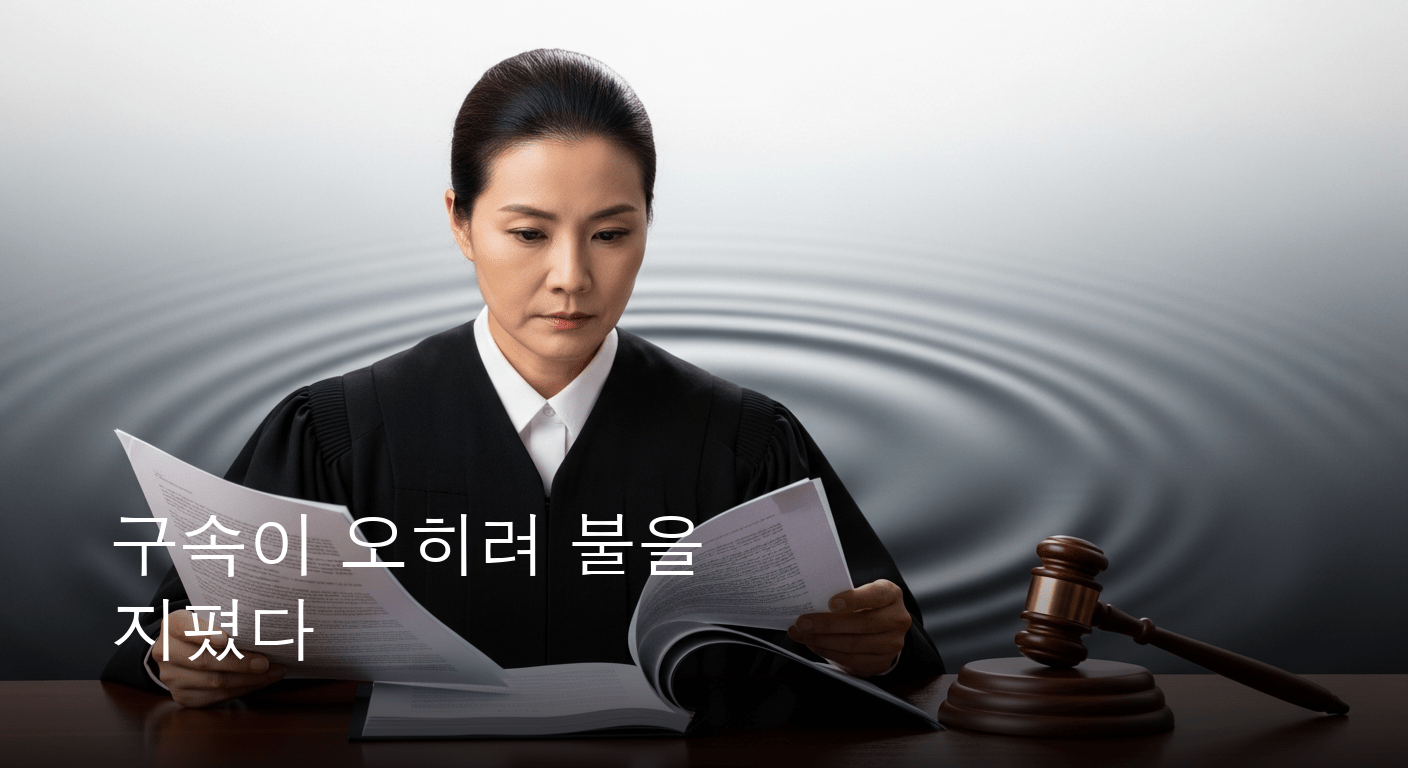 유명 배우 명예훼손 혐의 피의자 구속 유지 결정 파문