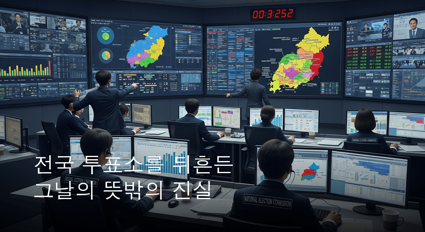 본투표일 전국적 혼란 속 중앙선관위 비상 체제 돌입