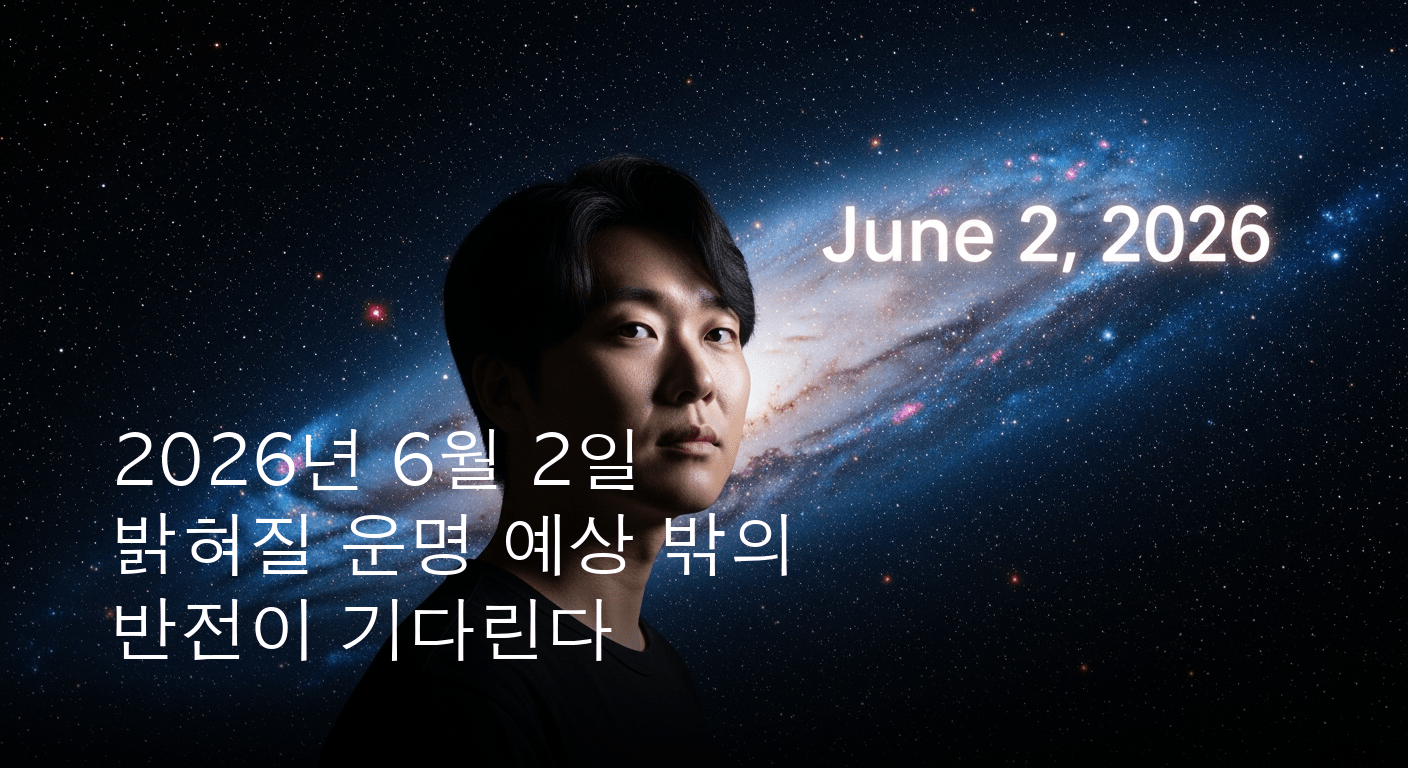 천기의 비밀이 드러나는 날: 2026년 6월 2일, 당신의 운명은 어디로 향할까?