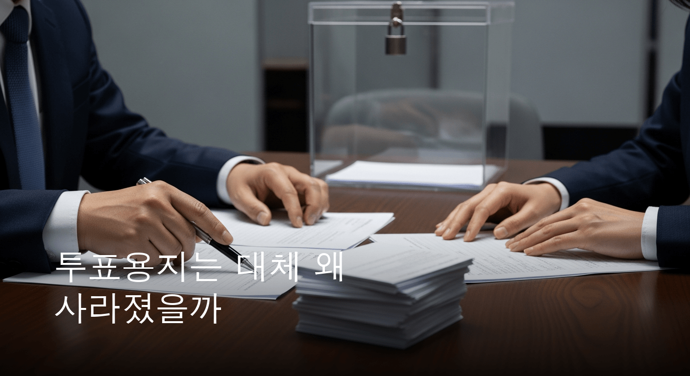 사상 초유의 투표용지 부족 사태 발생, 중앙선관위 긴급위원회 소집으로 수습 나섰다